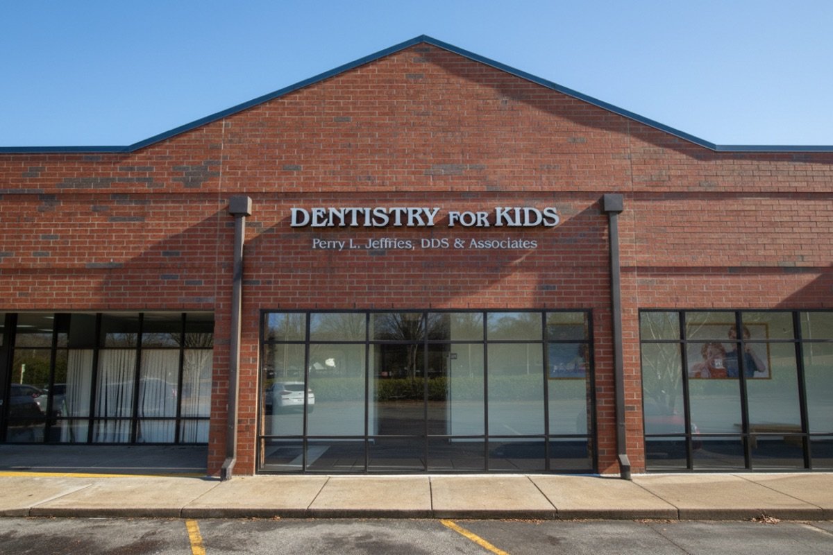 Dentistry for Kids Winston-Salem office exterior